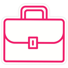 Vector Design Briefcase Icon Style