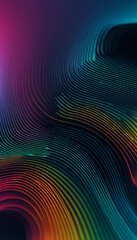 Fototapeta premium Abstract technology background. . Oil paint illustration.