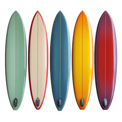 set of surf boards