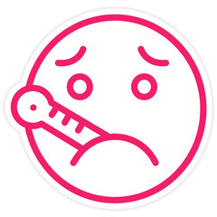 Vector Design Sick Icon Style