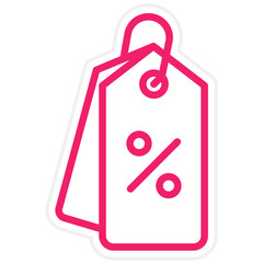 Vector Design Discount Tag Icon Style