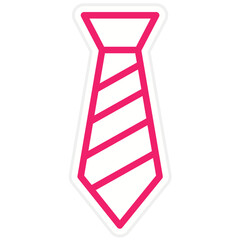 Vector Design Tie Icon Style