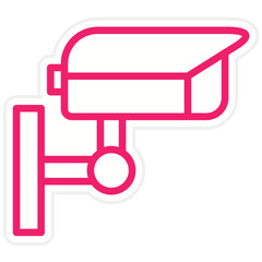 Vector Design Cctv Camera Icon Style