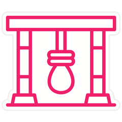 Vector Design Gibbet Icon Style