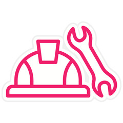 Vector Design Labour Day Icon Style
