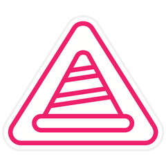 Vector Design Under Construction Icon Style