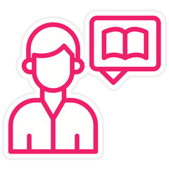 Vector Design Storytelling Icon Style