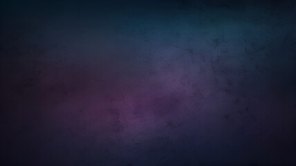 Naklejka premium Dark Blue Textured Background. Moody Blue Color Gradient