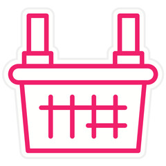 Vector Design Basket Icon Style