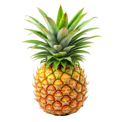 Pineapple Fruit Isolated on White Background
