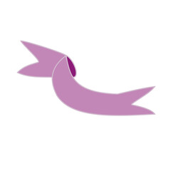 Love ribbon for design