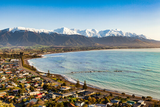 Kaikoura, New Zealand in Early Morning