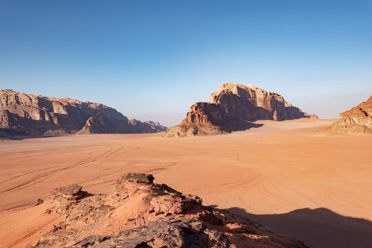 Wadi rum, Jordanien