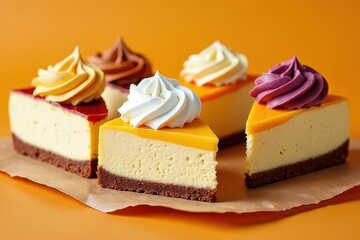 Delectable Cheesecake Slices