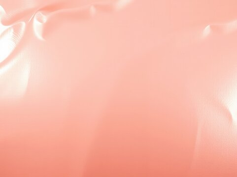 Peach Colored Fabric Drape