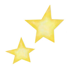 Obraz premium gold star on white background