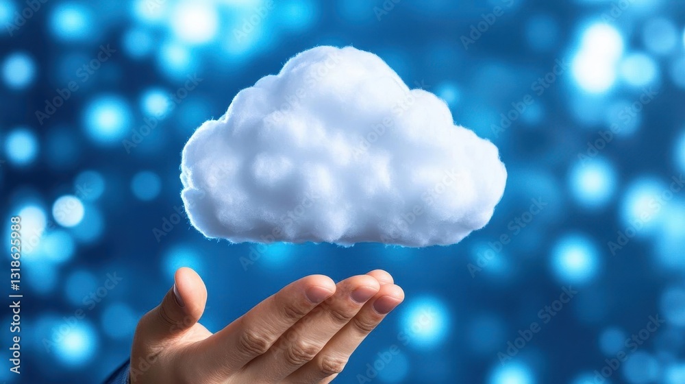 Poster A tech startup innovating in cloud computing solutions