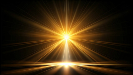 abstract light burst