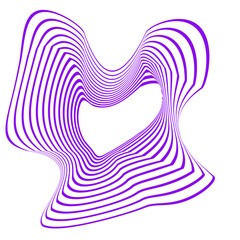 Abstract Contour Line elements
