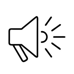 sound effect icon, sound effect line art - simple line art of sound effect, perfect for sound effect logos and icons