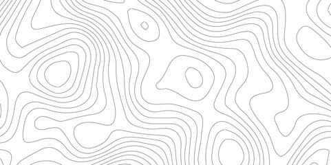 Topographic map patterns, topography line map,Topographic map and landscape terrain texture grid,Abstract geometric topographic contour map background.