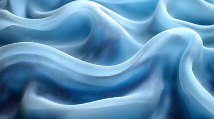 Obraz premium Abstract Blue Wave Background Texture