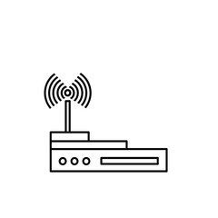 technology and business line icons
