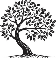 Obraz premium Tree silhouette