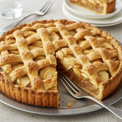homemade apple pie