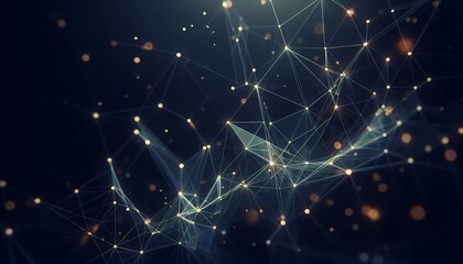 A mesmerizing abstract wave flows across the canvas, composed of vibrant, electric blue particles that appear to move in a synchronized dance