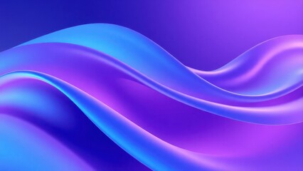 Obraz premium a close up of a purple and blue background with a wavy design
