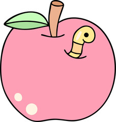 Cute apple	
