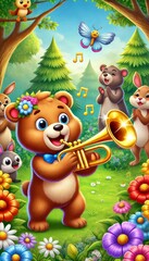 Fototapeta premium Sources of illustration are various visual media used to enrich, clarify, and bring a concept or story to life. Illustrations can come from various sources, such as digital artwork, hand-drawn sketche