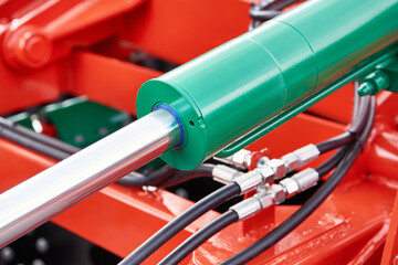 Hydraulic cylinder industrial machine