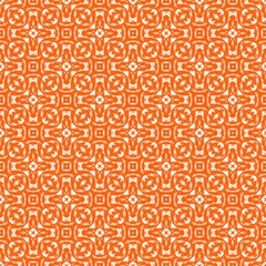 seamless fabrice abstract autumn fashion orange blossom beauty modern illustration 