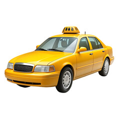 yellow taxi car