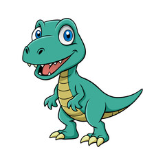 dinosaur cartoon  vector illustration 