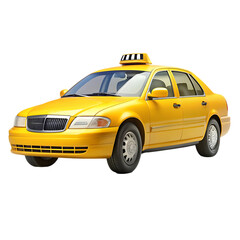 yellow taxi car