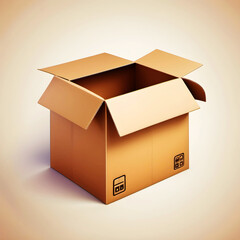 Cardboard Box Icon Shipment Sanctuary