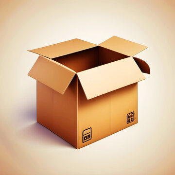Cardboard Box Icon Shipment Sanctuary
