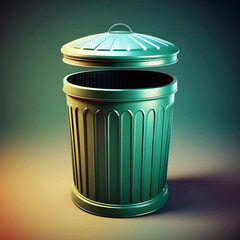 Trash Can Icon Disposal Sentinel