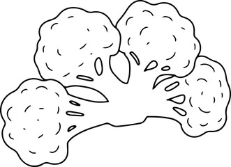 broccoli cartoon doodle