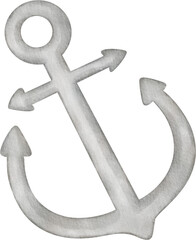 watercolor anchor