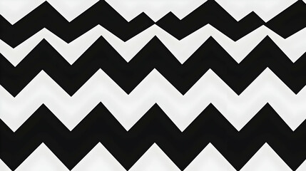 Black And White Chevron Pattern Background