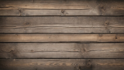 Naklejka premium A faded barn wood texture background with peeling paint.