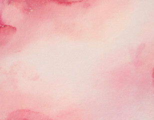Fototapeta premium Watercolour hand painting colourful abstract background with paper texture