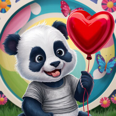 Fototapeta premium baby animals cartoon