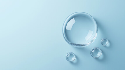 cosmetic water bubbl