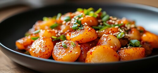 Spicy Korean Potato Dish