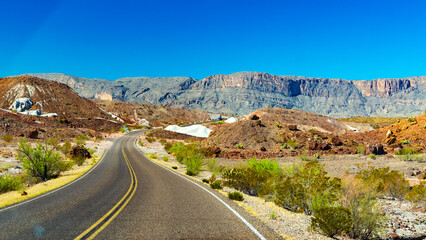 Einsame Landschaften im Big Bend Nationalpark